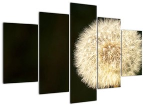 Tablou cu păpădie gri (150x105 cm)