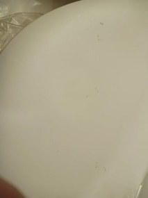 Reducere Scaun de masa OSAKA din plastic, alb, a doua calitate