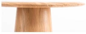 Măsuță auxiliară rotundă din lemn de stejar ø 55 cm Mushroom – Gazzda