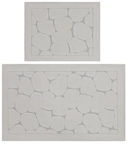 SET 2x covoraș pentru baie LINO 60/100 cm bej