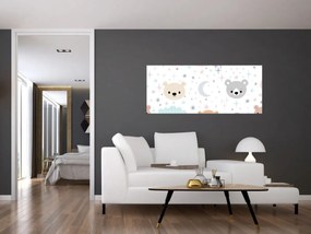 Tablou - Noapte bună. (120x50 cm)