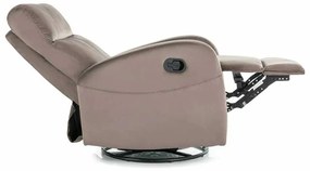 Scaun reclinabil Olimp Velvet, maro