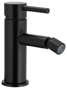 Baterie de bideu + ventil cu preaplin KFA Armatura 5037-015-81 MOZA negru mat