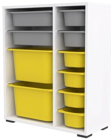 Organizator jucării Dremonka 10 (alb + Gri + galben). 1124247