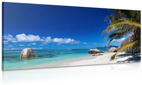 Tablou plaja din Anse Source