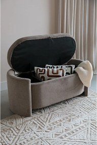 Bancă maro deschis Miro – White Label