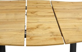 Masa extensibila design industrial Wild 160-200x90cm