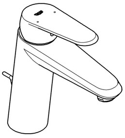 GROHE 23448002 - Baterie pentru lavoar EURODISC COSMOPOLITAN, mărimea M, crom