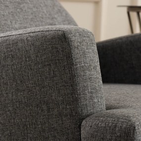 Fotoliu Kana Bergere Dark Grey