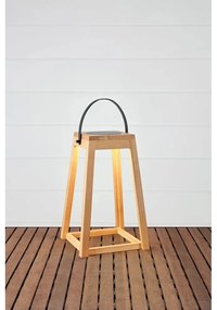 Felinar cu LED maro solar/cu USB (înălțime 54 cm) pentru exterior Nordic – Markslöjd