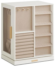 Cutie de bijuterii rotativă 360°