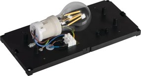Kanlux 45816 - Aplica de perete pentru exterior LERTO 1xE27/15W/230V IP54 neagră