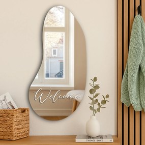 Autocolant pentru oglindă S19 – Welcome