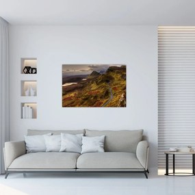 Tablou cu munții din Scoția (90x60 cm)