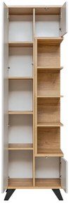 Mobilier living Betsy 20 RVPG BA (gri perlă + stejar riviera). 1024056