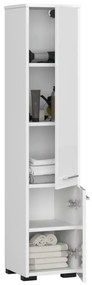 Supermobel Dulap de baie FIN 2D, 30x140x30, alb