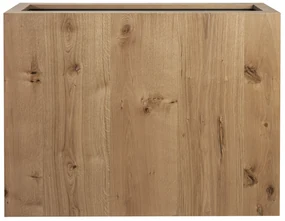 Ghiveci din lemn cu auto-irrigare TAMMI, dreptunghiular-înalt, mai multe variante - Hobby Flower Dimensiuni: 104 x 30 x 80, Culoare: lemn rustic