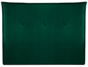 Tăblie de pat verde-închis 140x120 cm Monica – Milo Casa