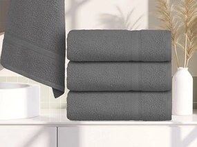 Prosop CLARYSSE ELEGANCE 60x110 cm gri, 100% bumbac