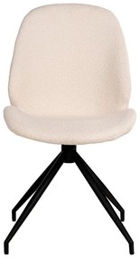 Scaune de dining crem 2 buc. Monte Carlo – House Nordic