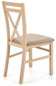 Scaun de bucaterie Darius, gri/alb