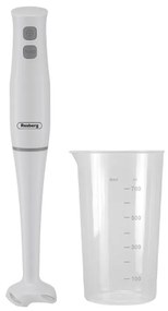 Blender cu cana Rosberg R51112IB, 400W, 700ml, 2 viteze, Alb