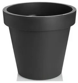Jardinieră Gardenico Metro Twist 'n' Roll,  antracit, 29 x 26,5 cm, 29 cm