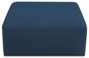 Modul pentru canapea albastru închis cu tapițerie din stofă bouclé Roxy – Scandic