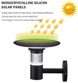 Aplică LED RGB+CW/W solară dimabilă Immax NEO 07907L LED/2W/5,5V IP54 Tuya