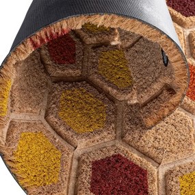 decoDoma Covoraș de intrare din fibră de cocos FAGURE 45 x 75 cm