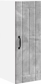 vidaXL Dulap de bucătărie Gri din beton 30 x 31 x 80 cm Lemn compozit