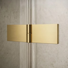 Paravan de dus Rea Atlas 120 Brush Gold