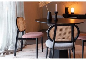 Scaun dining din ratan gri Spike - Zuiver