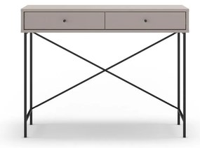 Masă consolă gri/bej 35x110 cm Titan – Marckeric