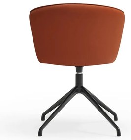 Set de scaune de sufragerie portocaliu 2 buc. tapițat Add – Teulat