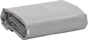vidaXL Prelată, gri, 3x4 m, 650 g/m²