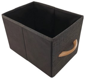 Comodă cu sertare din material textil HAZEL TIP 3,maro, XL