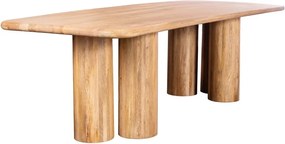 Masa sufragerie ART DECO 240cm lemn masiv de mango natural