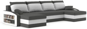 Expedo Canapea extensibilă în formă de U EVELYN 2,300x75x140,haiti 14/haiti 0,stânga
