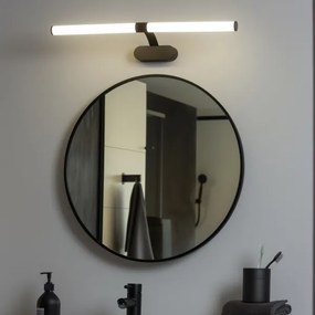 Brilagi - Corp de iluminat LED pentru oglindă de baie TUBEO, 8W, 230V, 60 cm, IP44, negru