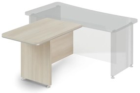 Element executiv TopOffice 110 x 70 cm, salcam deschis