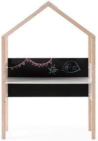 Birou de copii din lemn de pin 40x100 cm Roxana – Marckeric
