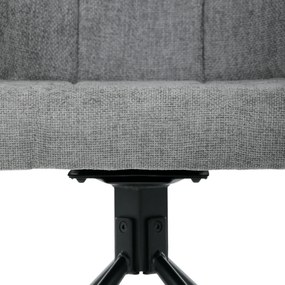 Set de scaune de sufragerie cu mecanism deîntoarcere DCH-T1122 GREY2, 2 buc.