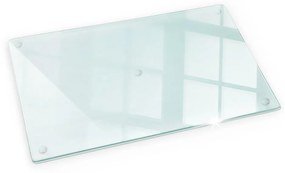 Placa din sticla protectie transparentă perete bucatarie 52x30 cm