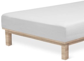 Cearșaf de pat 4Home jersey Lycra gri, 180 x 200 cm