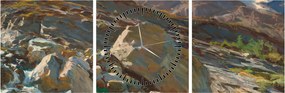 Tablou - John Singer Sargent, Simplon Pass, reproducere (cu ceas) (90x30 cm)