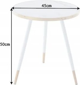 Masuta de cafea design modern Paris 45cm