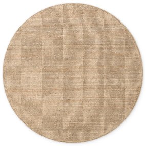 Covor în culoare naturală rotund din iută ø 200 cm Bouclé Jaipur – Hanse Home