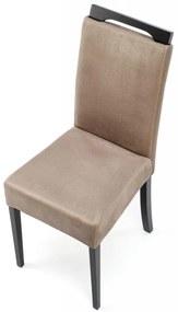 Scaun Clarion 2 velvet bej/negru Monolith 09