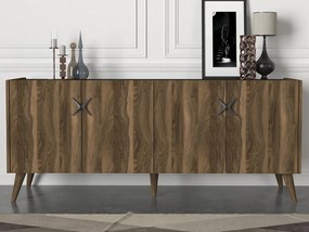 Consola Wood Walnut-Antracit